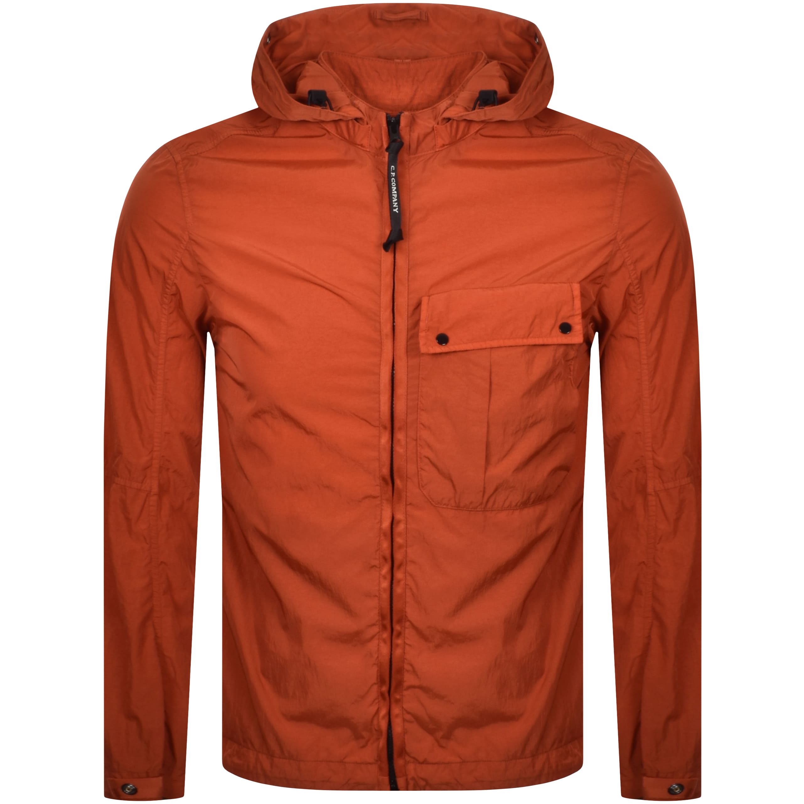 Alternative Image for ProductCP Company Goggle Hood Overshirt Jacket Orange1